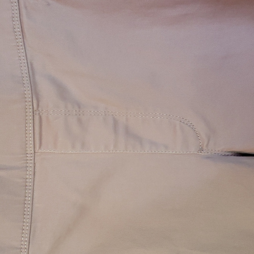 GLORIA VANDERBILT Avery Pull-On Neutral Blush Dusty Rose Capris Skimmer Jeans-18 - Picture 5 of 15